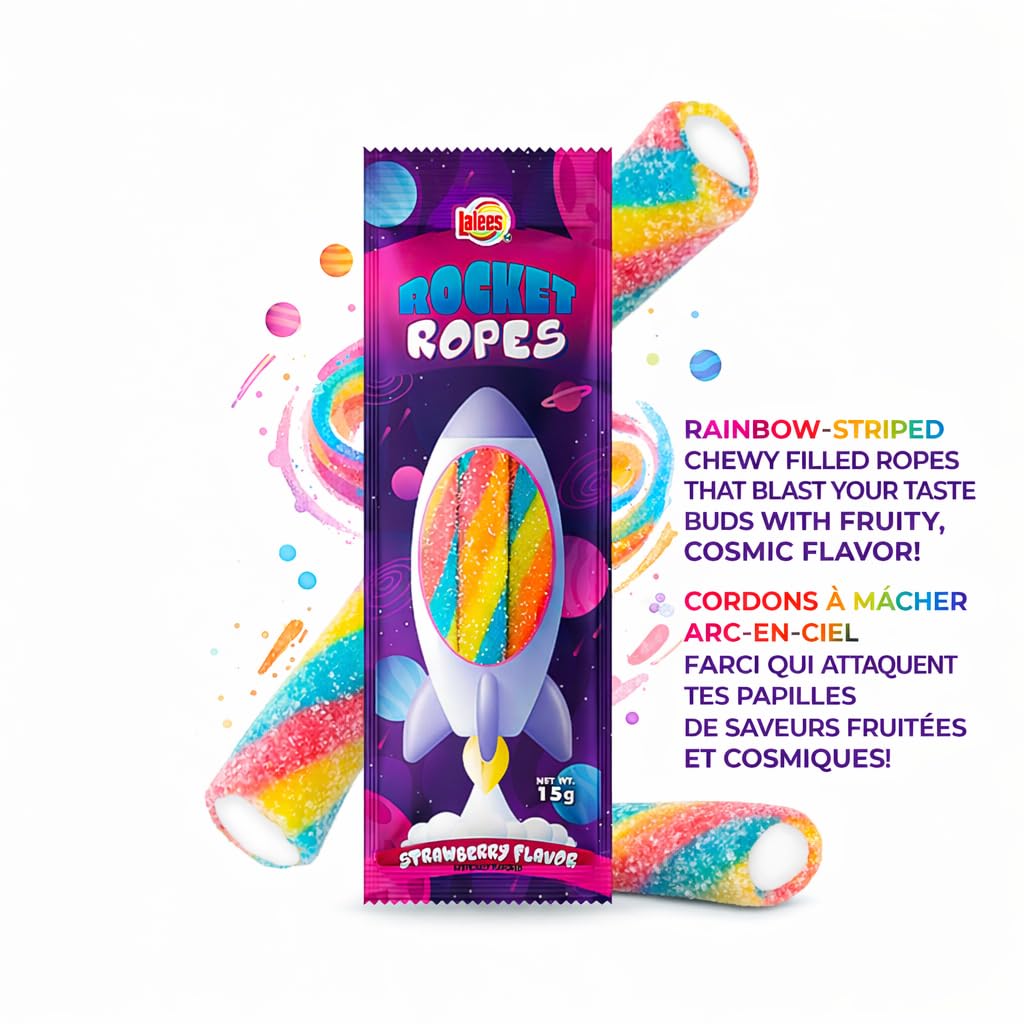 Lalees Candy Mix individually wrapped pieces ensure freshness and convenient sharing
