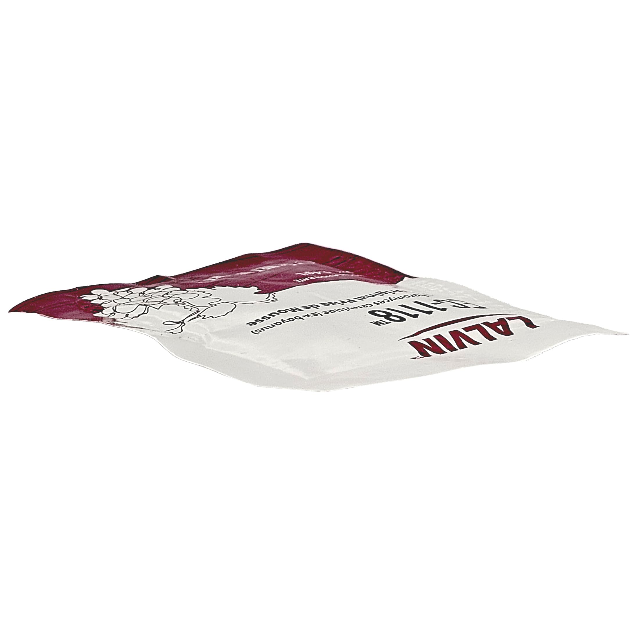 Lalvin EC-1118 seal intact indicating packaging freshness.