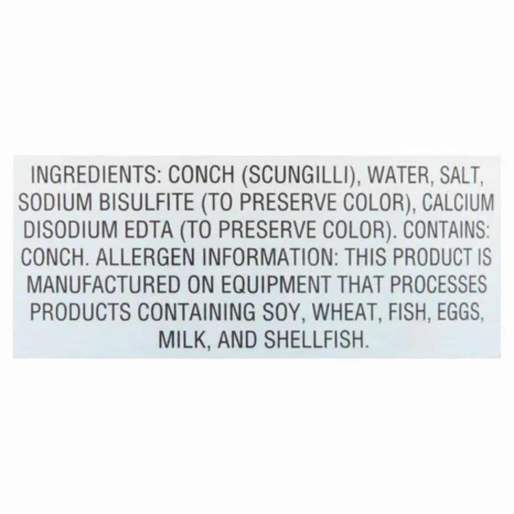 LaMonica Scungilli salad-ingredient adds coastal flavor to seafood meals.