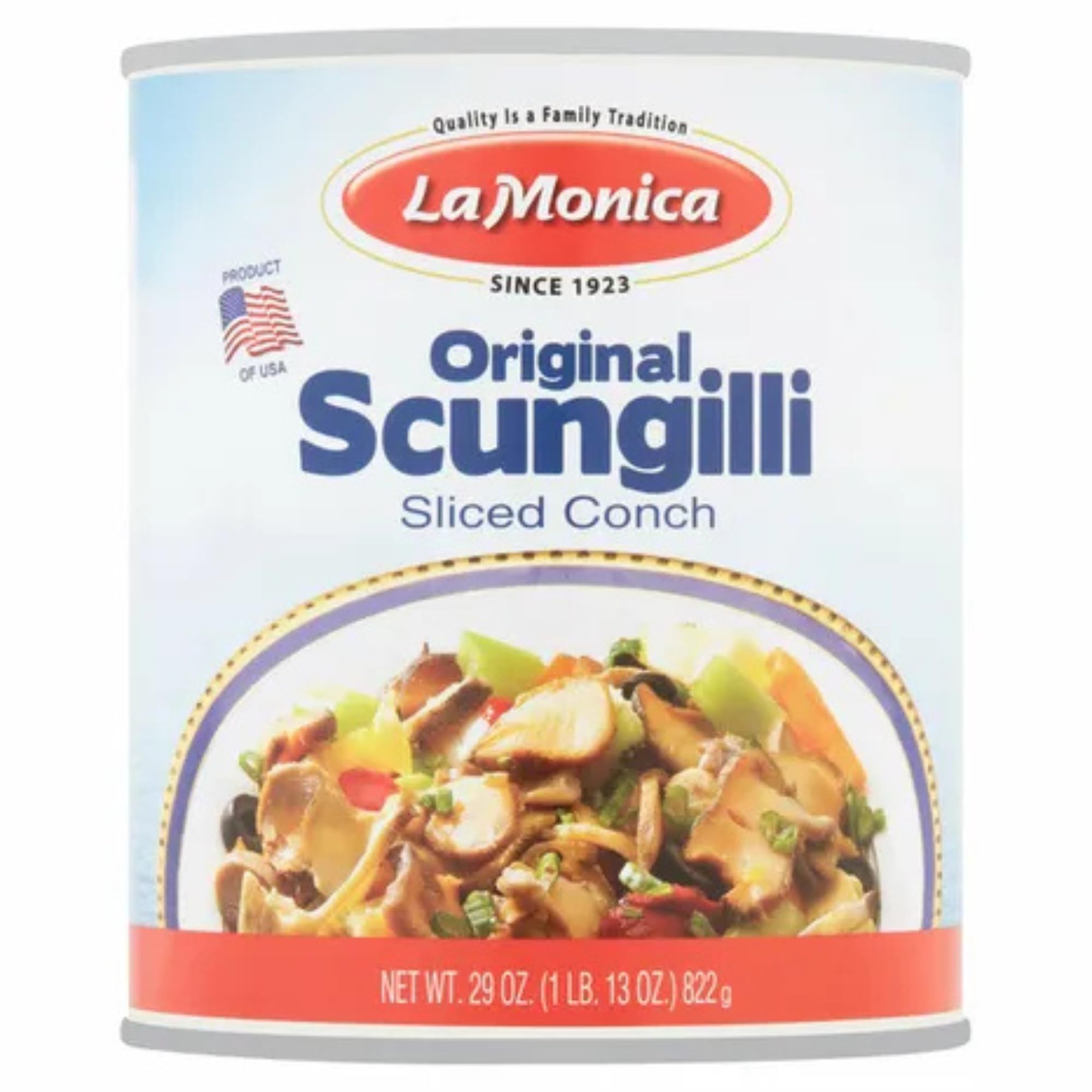 La Monica Scungilli 29oz can enhances weeknight Italian dishes with ease.