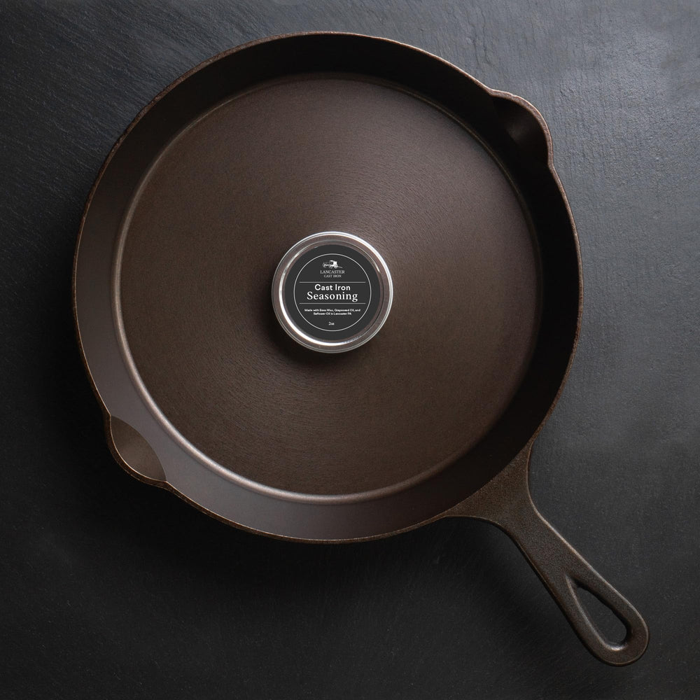 Lancaster Cast Iron seasoning uses locally sourced beeswax from Lancaster apiarists