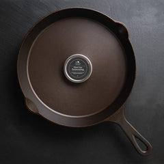 Lancaster Cast Iron seasoning uses locally sourced beeswax from Lancaster apiarists