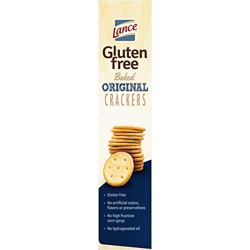 Lance Box flatlay Snack Crackers shows packaging and product details.