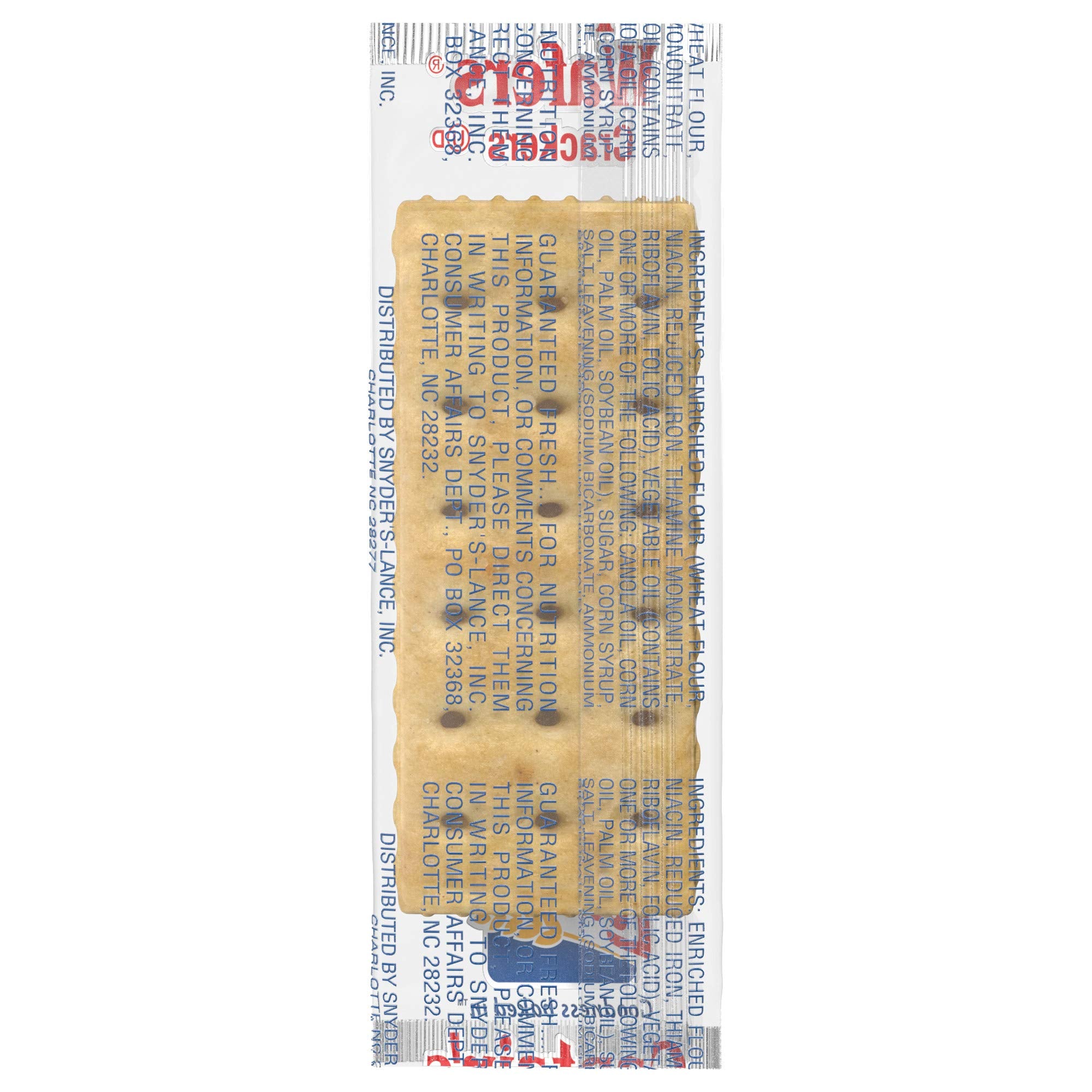 Lance Captain Wafers Original individual-pack crackers stay fresh for dine-in or takeout.
