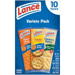Lance Captain's Wafers Cream Cheese and Chives pack with rich flavor