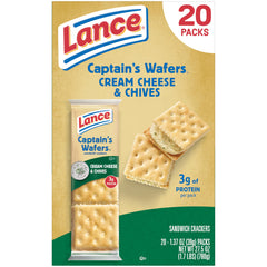 Lance Captain's Wafers lunchbox image, ideal on-the-go snack pack.