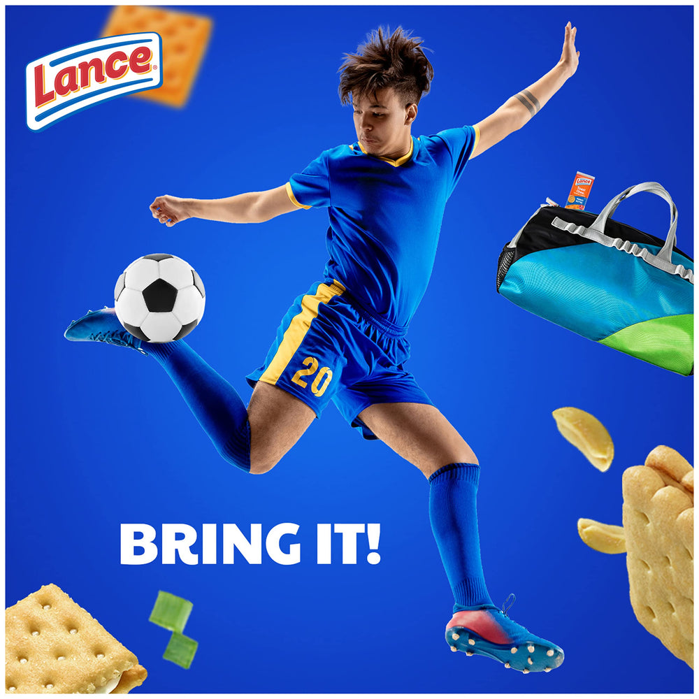 Lance Individually wrapped cracker packs for easy portability