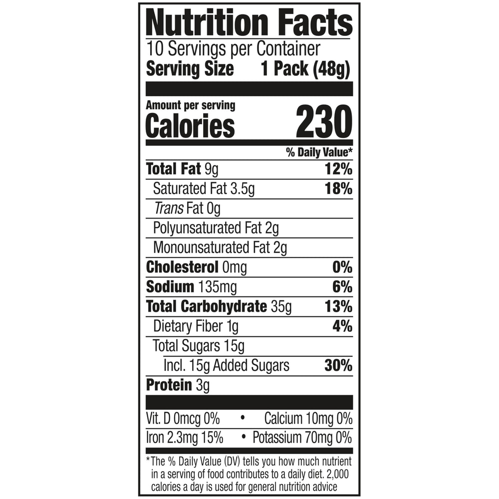 Lance Nekot Fudge Sandwich Pack Back highlights portable lunchbox-friendly treats.