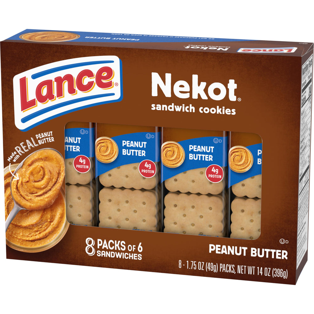Lance Nekot's individually wrapped packs help with portion control.