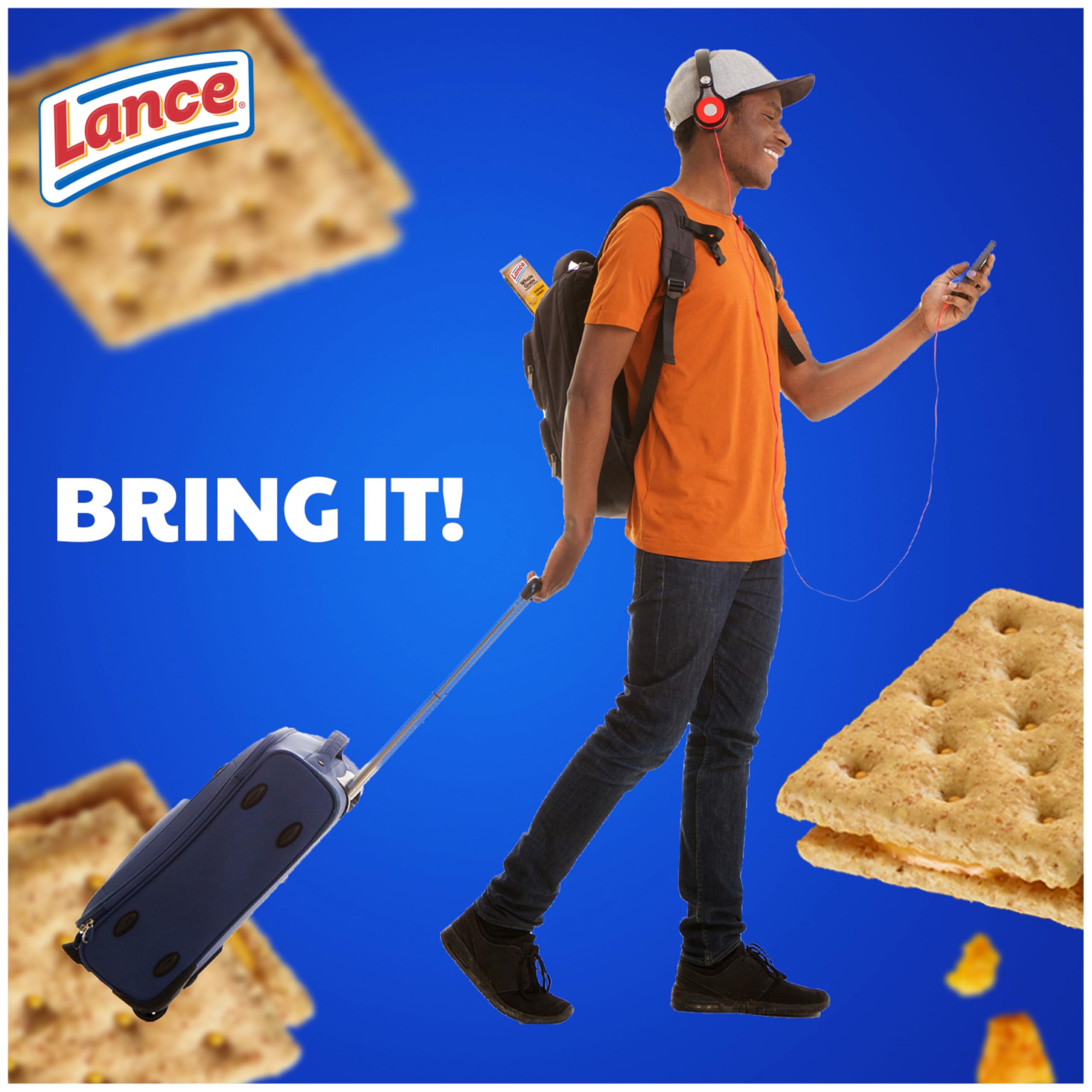 Lance Sandwich Crackers in a family snack-time setting.