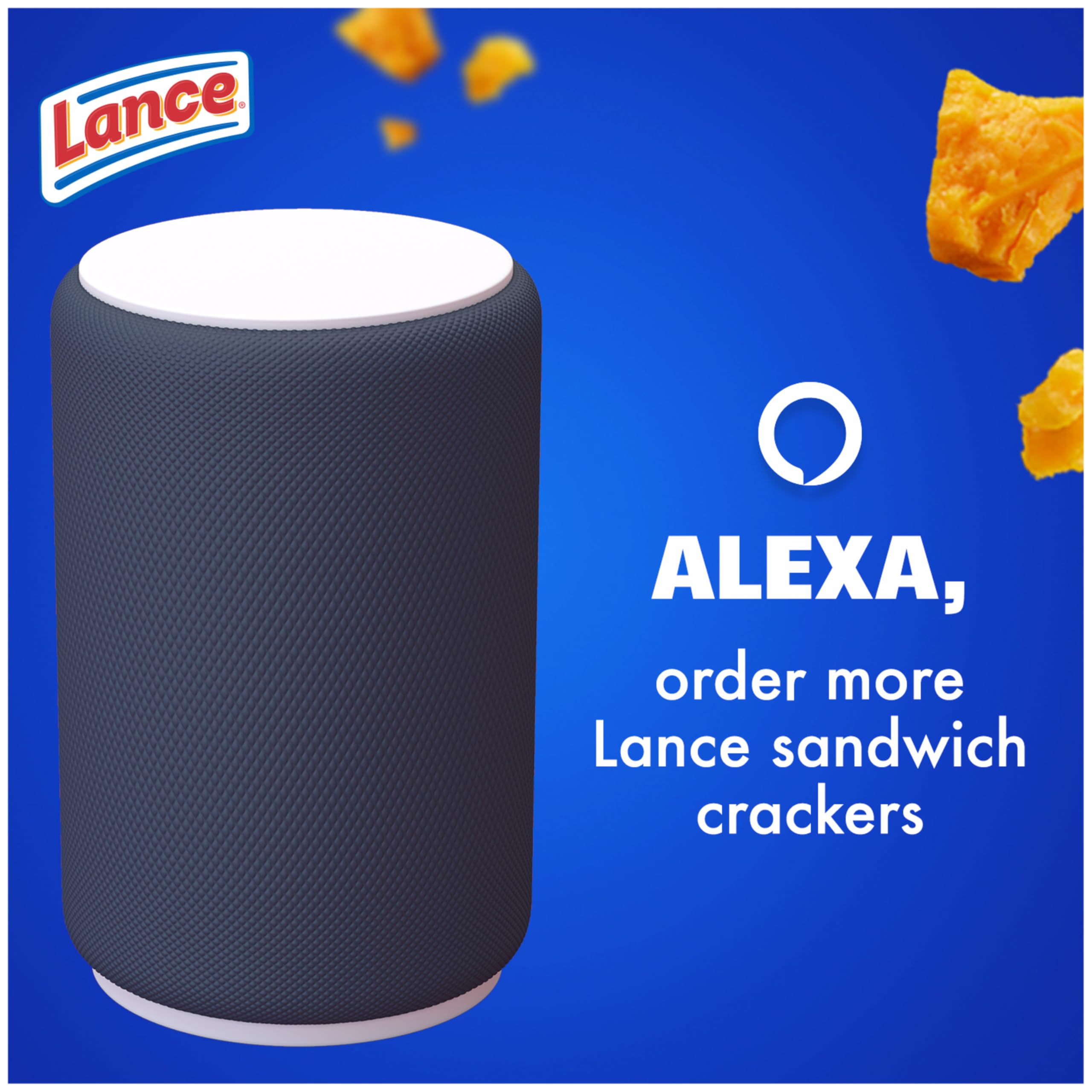 Lance sandwich crackers in lunchbox ready to eat