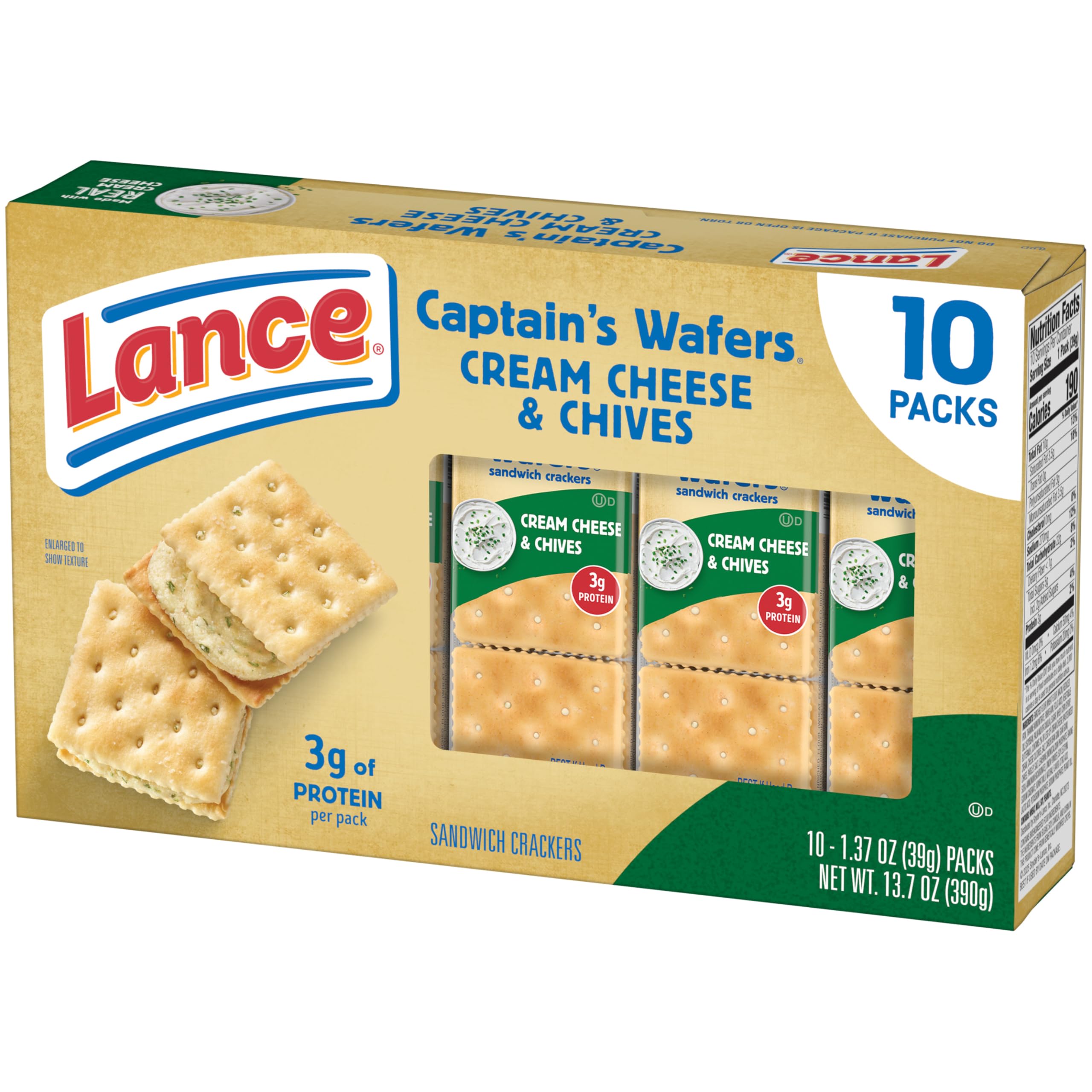 Lance Captain's Wafers ideal lunchbox snack idea