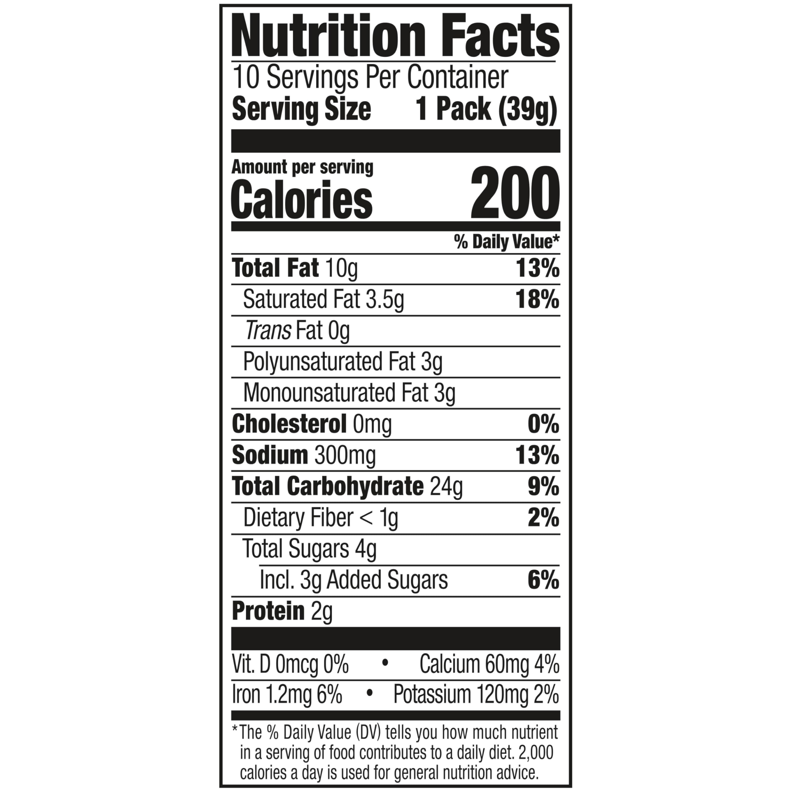 Lance sandwich crackers on-the-go pack for quick energy