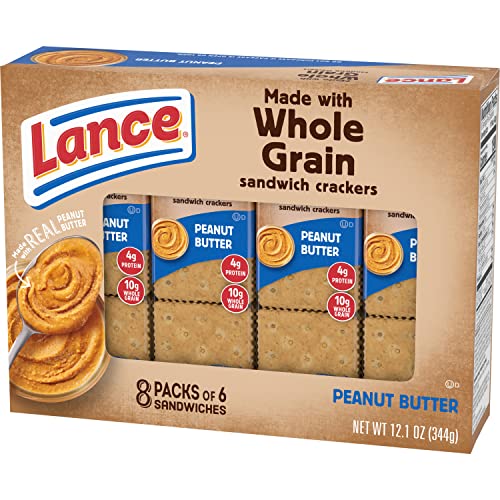 Lance Sandwich Crackers lunchbox staple for school days.