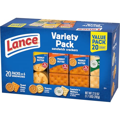 Lance Captain's Wafers pack ready for easy snacking