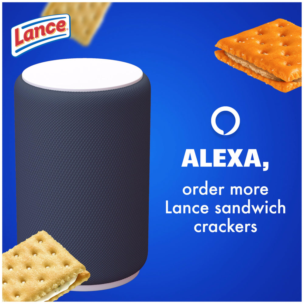 Lance Toasty close-up showing creamy peanut butter filling