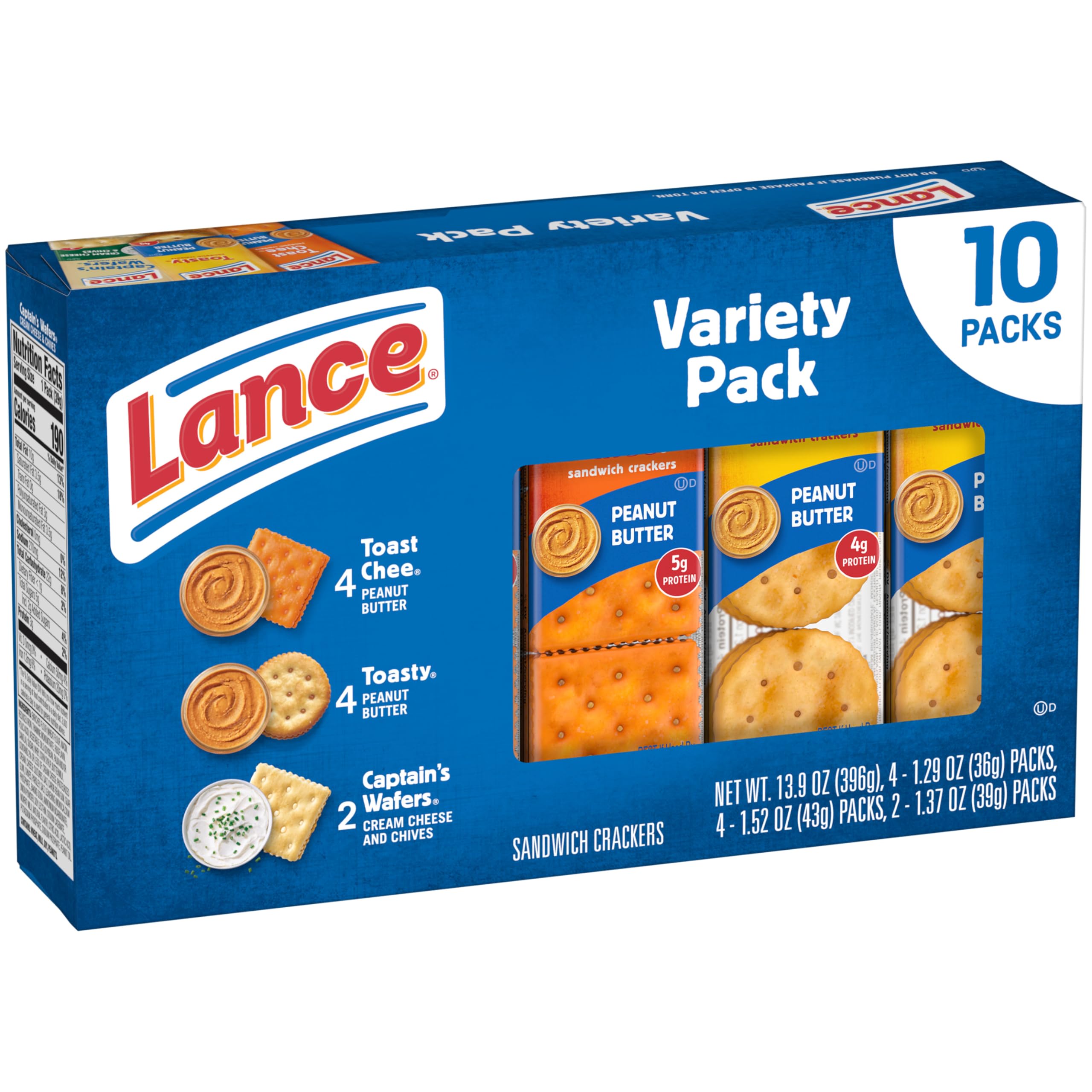 Lance Snack Packs On-The-Go portable snacks for busy days