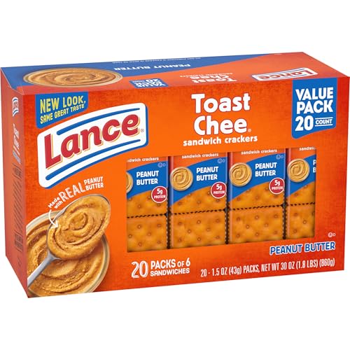 Lance snack time essential—crackers long trusted for family gatherings.