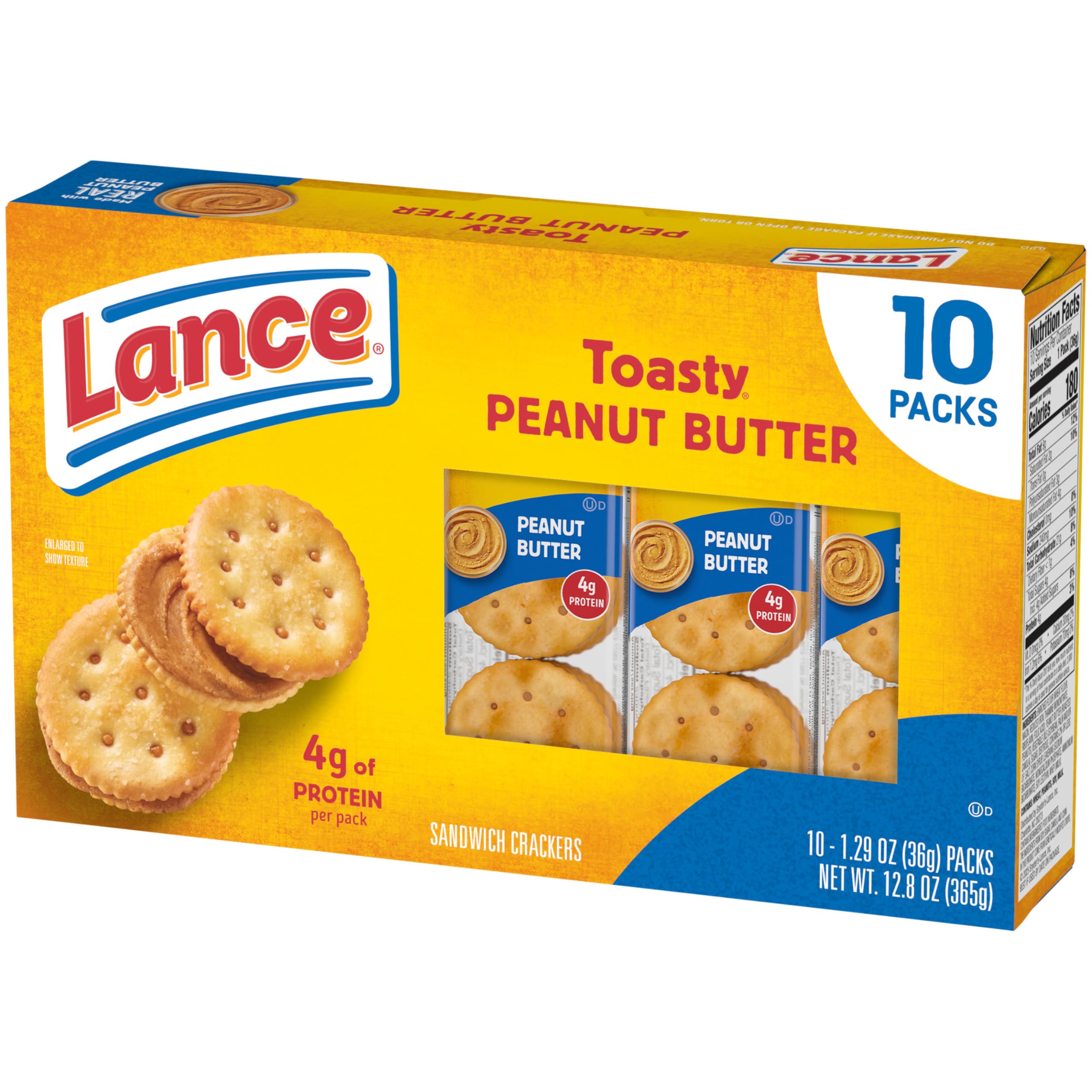 Snack on the go: Lance packs captured for travel-friendly snacking.
