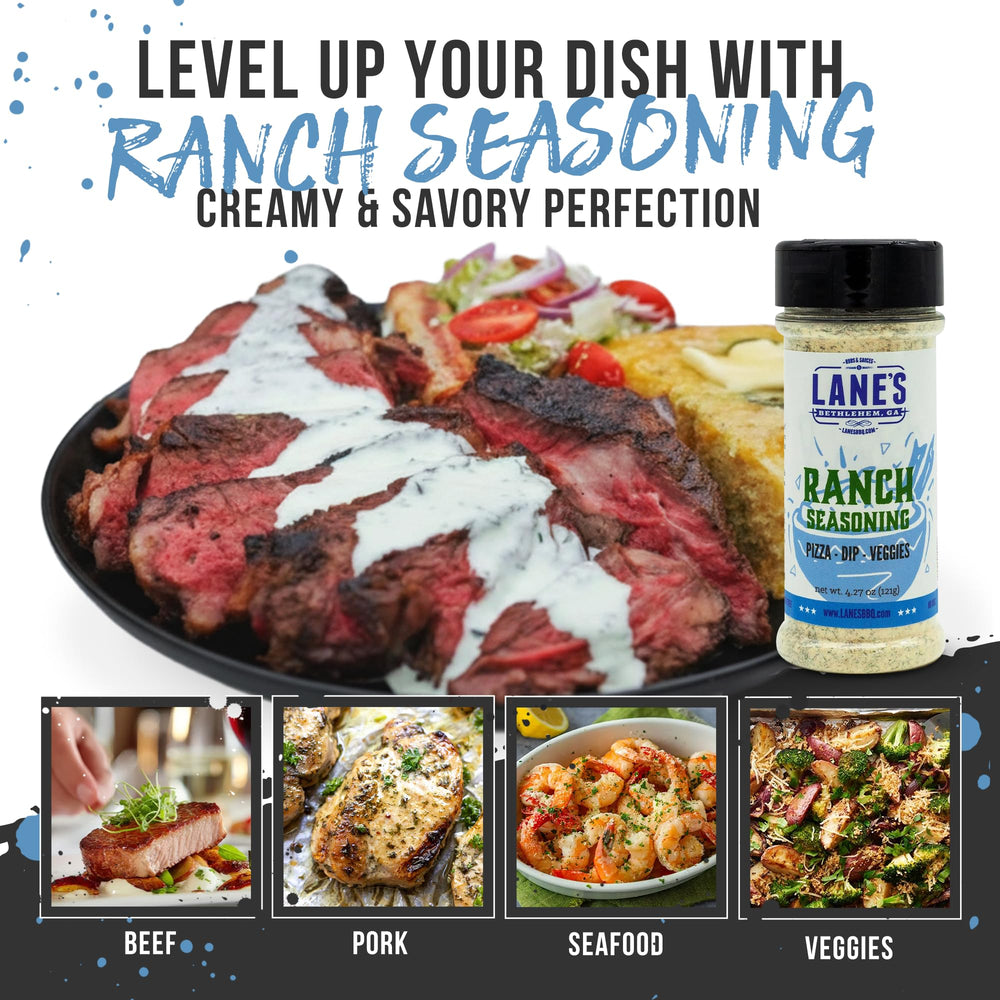 Lane's Ranch Seasoning Powder sprinkled on veggies boosts flavor.