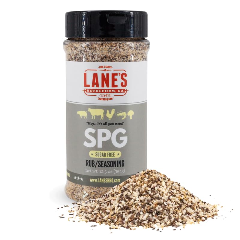 Lane's SPG seasoning bottle pour enhances quick flavorful meals