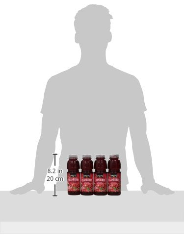 Langers Cranberry Juice Cocktail ingredients panel showing whole fruit and natural appeal.
