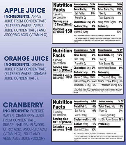 Langers carton display emphasizes a gluten-free, no-preservatives beverage option