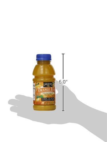Langers pouring into a glass demonstrates convenient, portable 10 oz servings