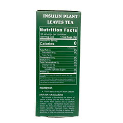 Close-up of Costus Igneus tea bags with dried leaves preserving natural flavor