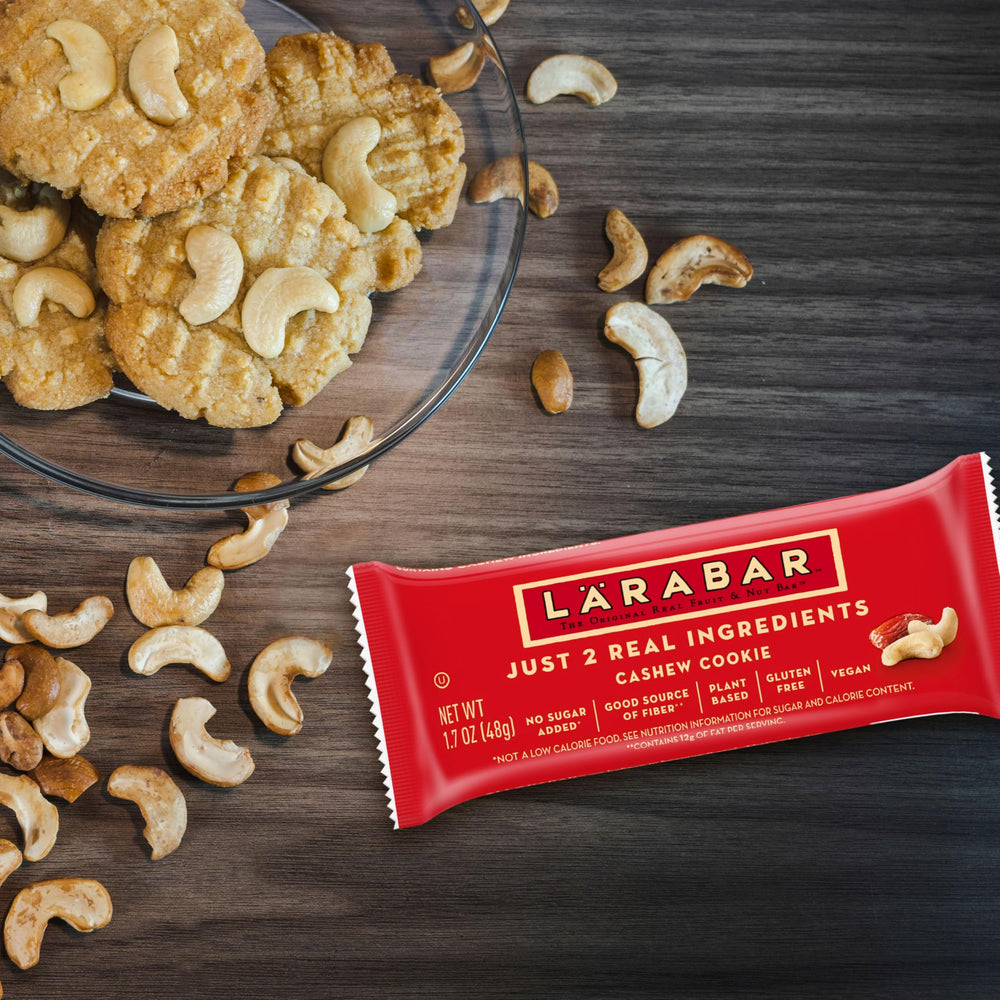 LÄRABAR 16-count box highlights bulk packaging for everyday snacking