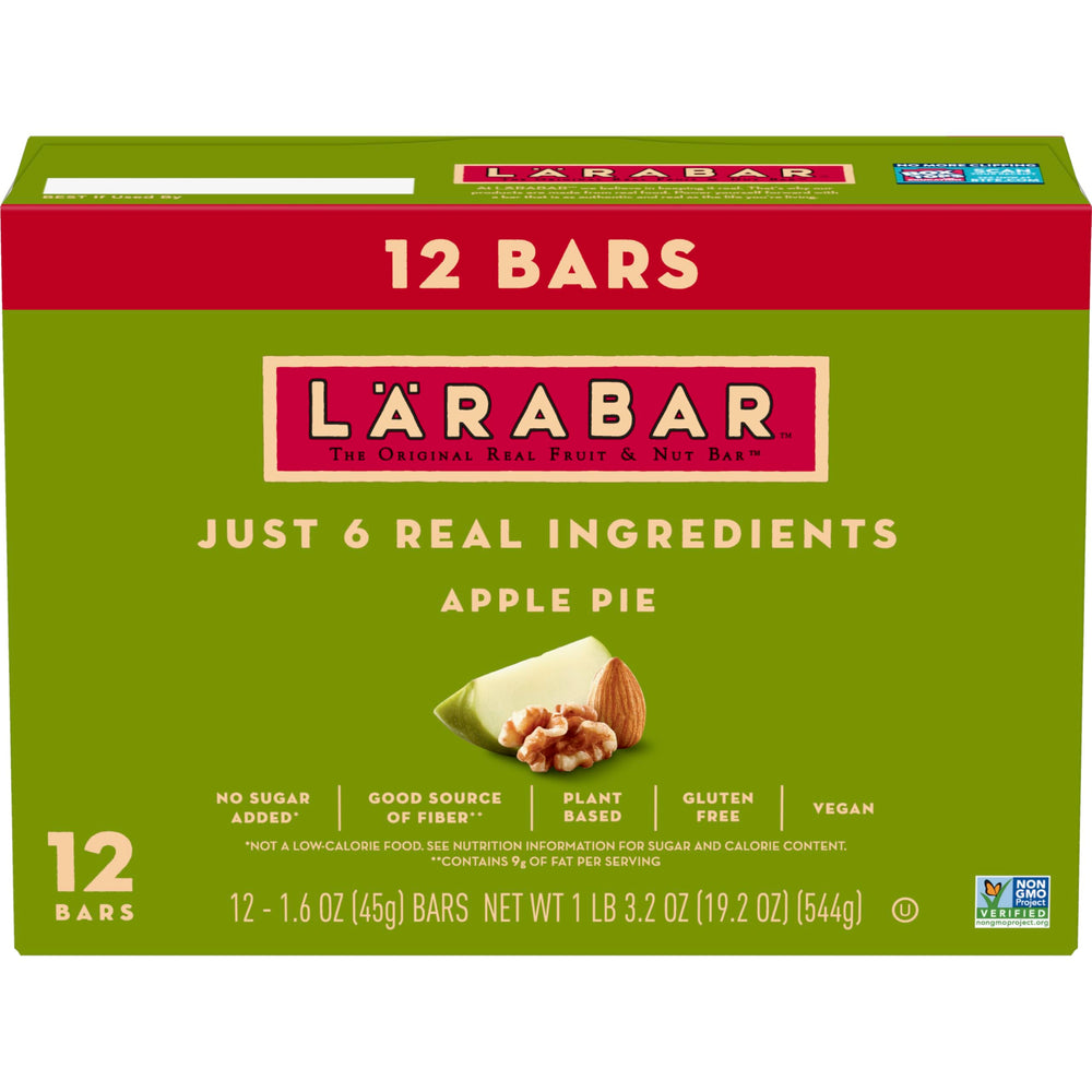 LÄRABAR Apple Pie on-the-go scene ideal for breakfast or quick snack