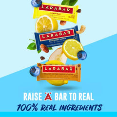 LÄRABAR Banana Bread bar close-up highlights almonds, dates, bananas and natural sweetness.