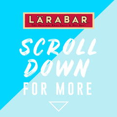 LÄRABAR Cashew Cookie Bar close-up with simple ingredients