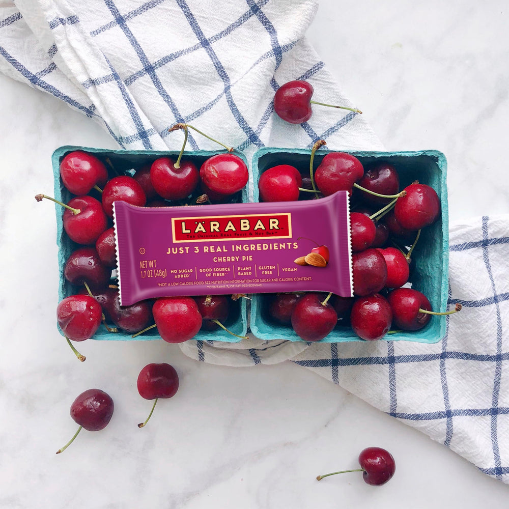 LÄRABAR Cherry Pie bars offer on-the-go energy for busy days