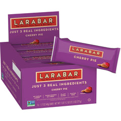 LÄRABAR Cherry Pie packaging, a simple ready-to-snack option