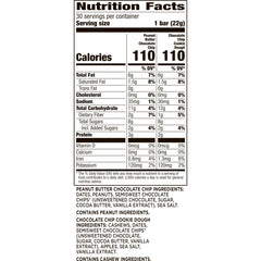 LÄRABAR variety pack opened to reveal two flavors for convenient on-the-go energy.
