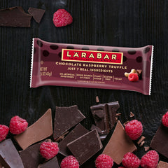 Larabar Chocolate Raspberry Truffle ready-to-eat bar for busy days and workouts.