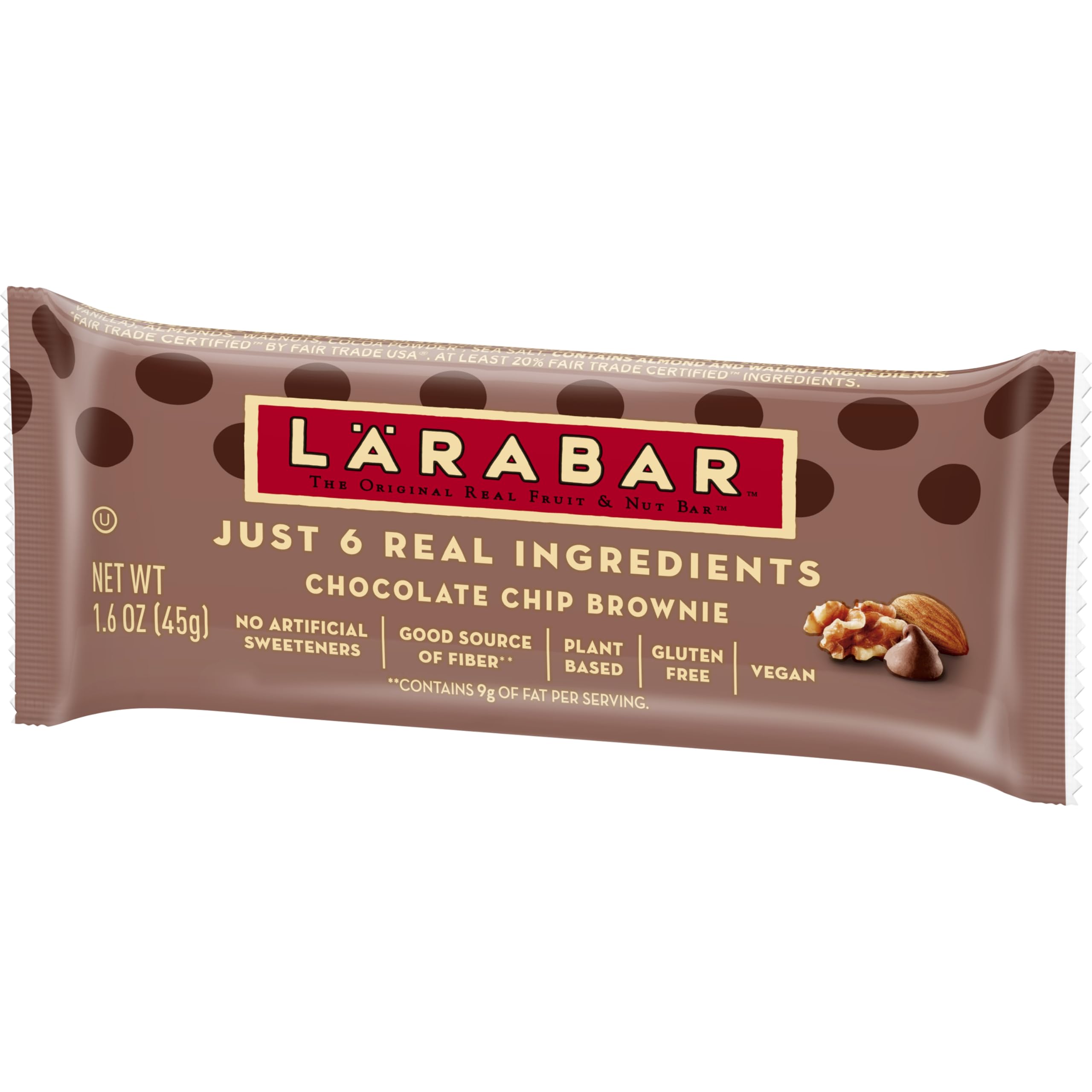 LÄRABAR ingredients close-up with dates and chocolate chips for simple snacking.
