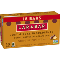 LÄRABAR Peanut Butter Chocolate Chip box for on-the-go snacking