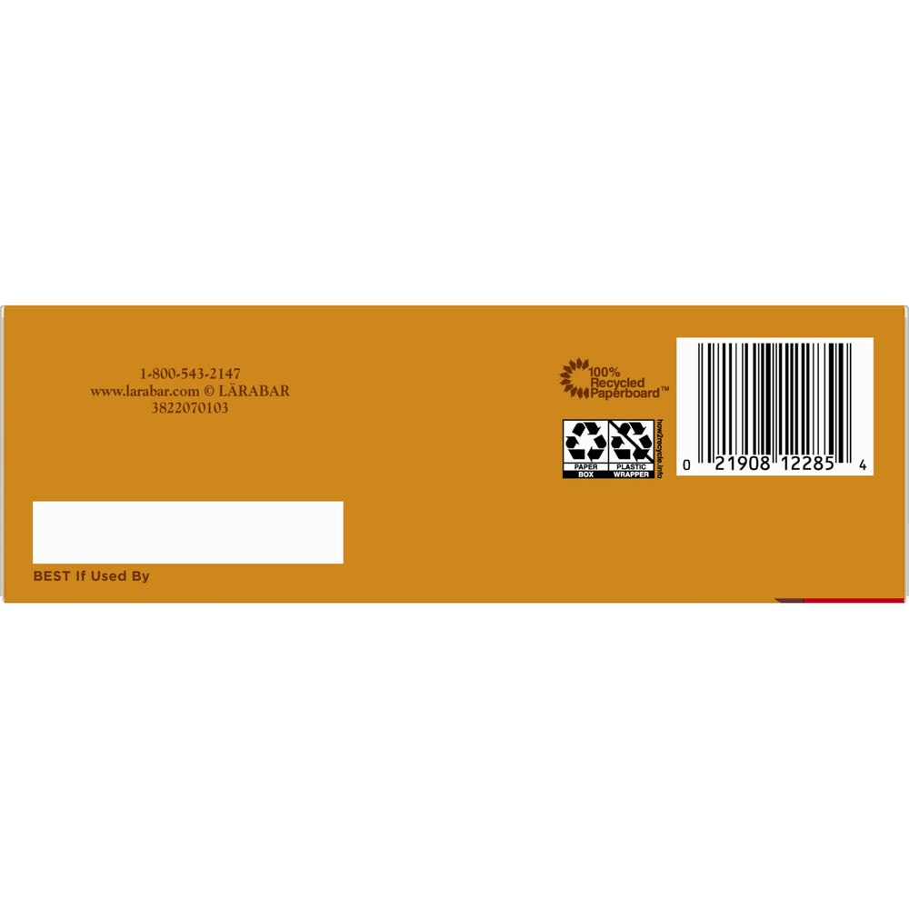 LÄRABAR Peanut Butter Chocolate Chip image emphasizes fair trade chocolate chips
