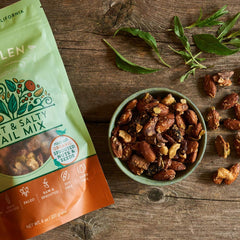 Lark Ellen Farm bag open image for quick, gluten-free snacking.