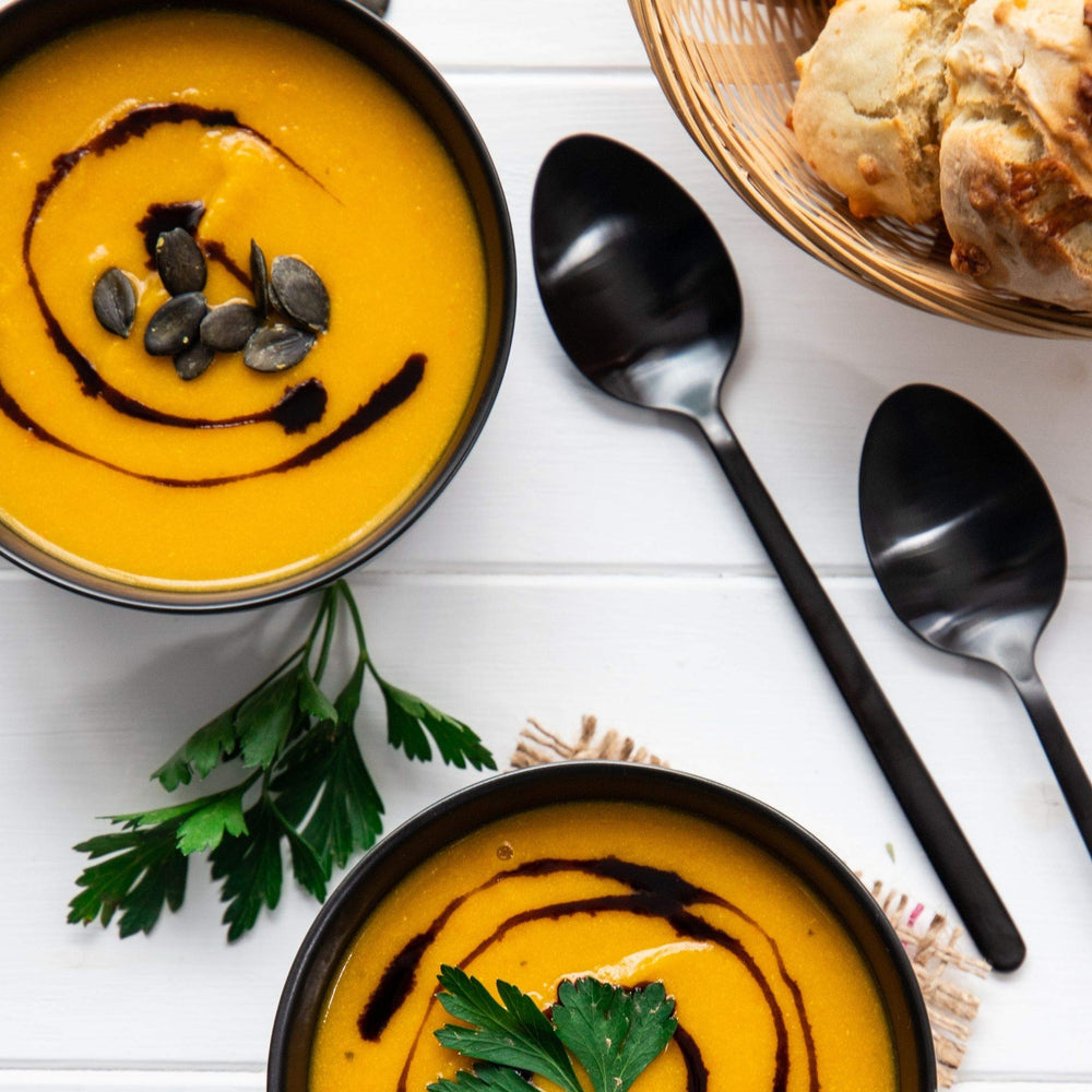 Granola bowl with Lark Ellen Farm pumpkin seeds for a crunchy energy boost.