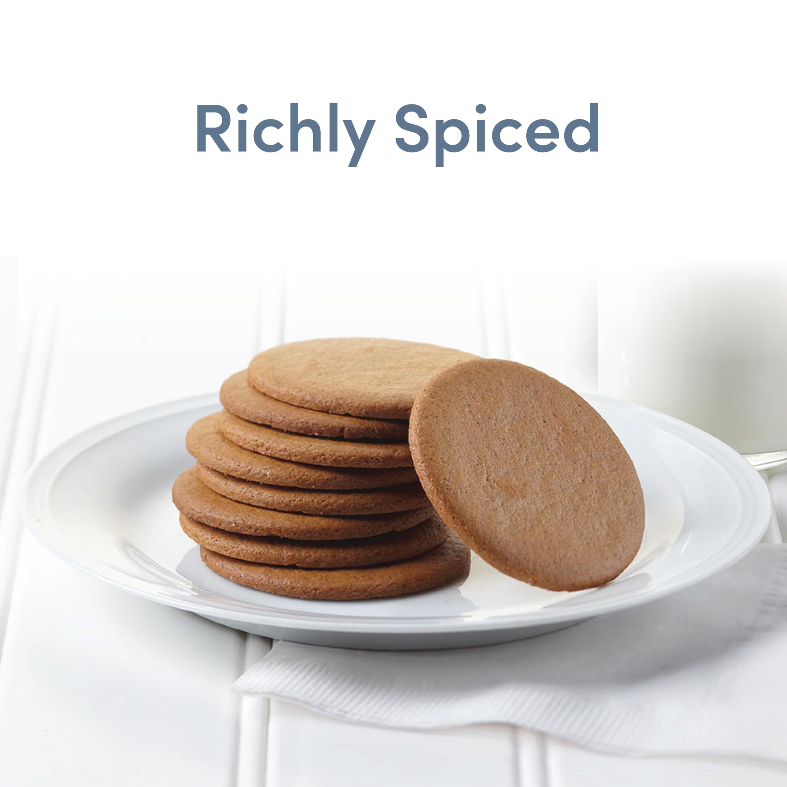 Lars' Own Swedish Ginger Snaps on a fika table inviting sharing