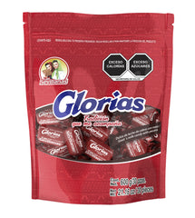 Las Sevillanas Gloria Chewy Dulce de Leche Candies with pecans on a clean surface, snack-ready