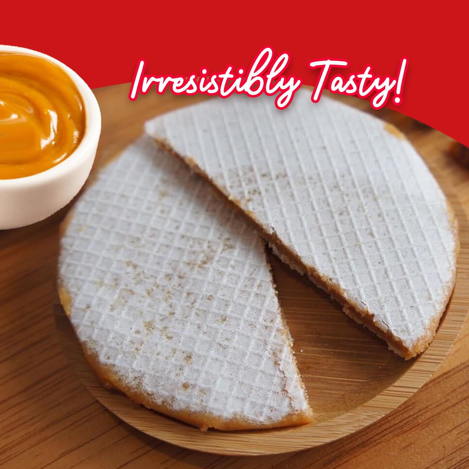 Las Sevillanas kosher-certified obleas, suitable for family snacks