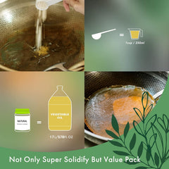 LaSyL 36-ounce jar pack stores waste oil safely.