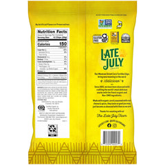 Late July buttermilk sour cream lime seasoning on chips suggests tangy, creamy flavor.
