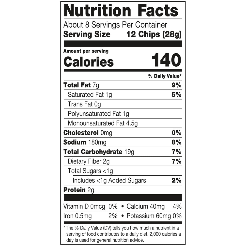 Late July Hawaiian Habanero chips close-up shows bold seasoning and pineapple notes for a sunny kick.