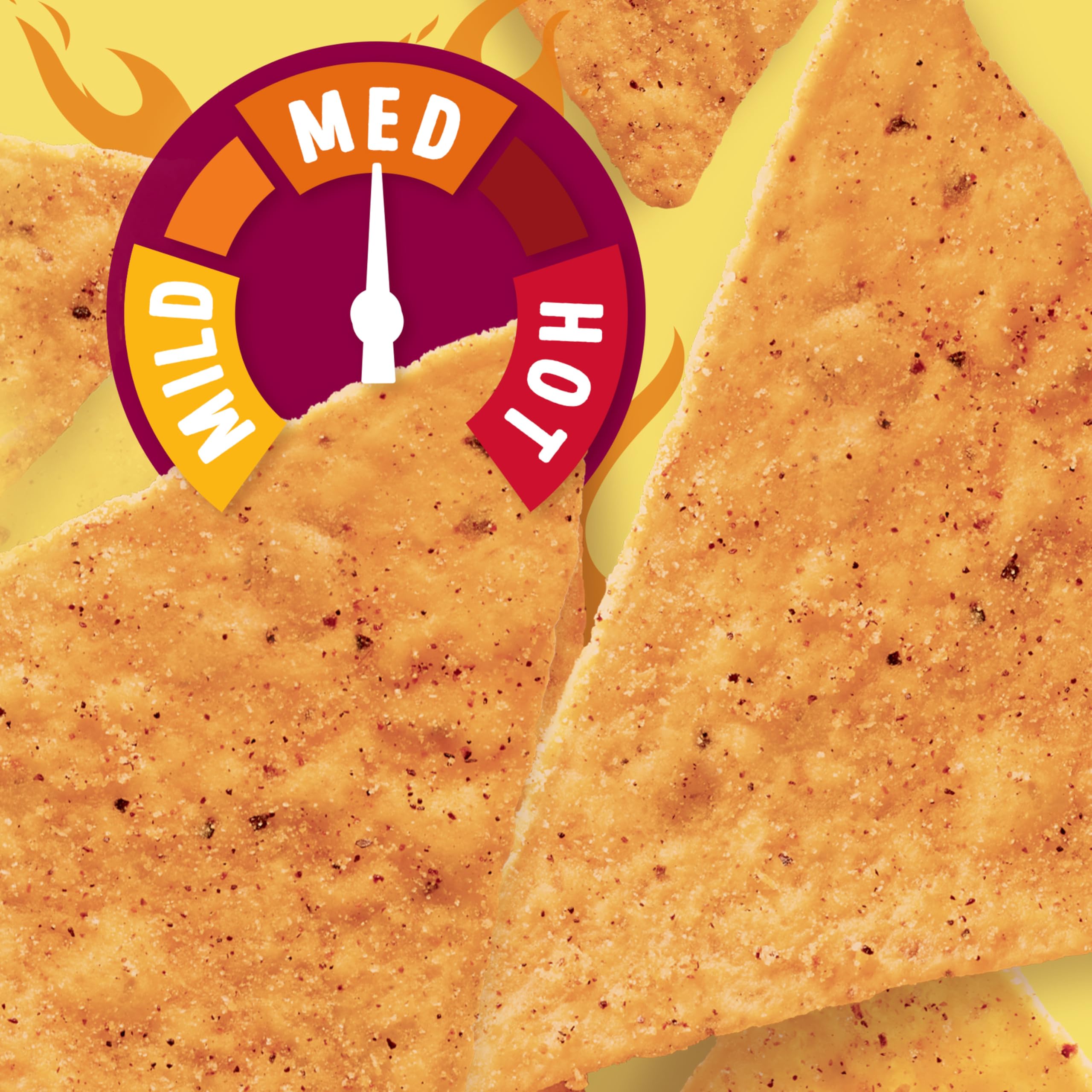 Late July Hawaiian Habanero chips seasoning close-up emphasizes thick, crunchy tortillas with tropical heat.