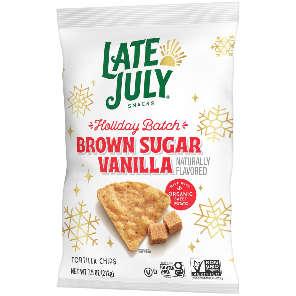 Seasonal packaging and vibe suggests ideal giftable snack for the holidays.